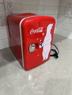 Miniature Refrigerator And Warmer Coca-Cola 12v And 120v