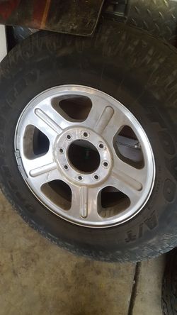3500 heavy duty diesel tire and rims