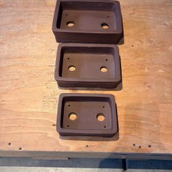 Bonsai Pots Set