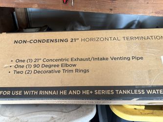 Rinnai Horizontal Termination Kit