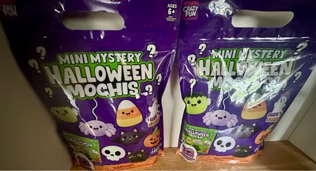 2 bags Crazy Fun Halloween Mochis Blind bag Squishy