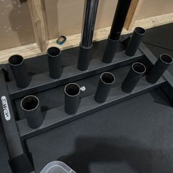 GetRXd 10 Barbell Vertical Storage Holder