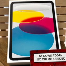 Apple IPad 10th Gen -PAY $1 To Take It Home - Pay the rest later -