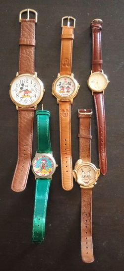 Vintage Disney character watches