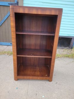 Bookshelf  vintage retro solid wood
