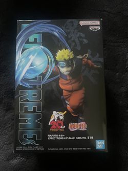 Naruto  Anime Figure zumaki Naruto Effectreme BANPRESTO 