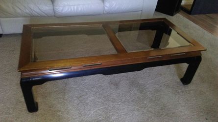 2 Tone Glass Coffee Table FREE DELIVERY!!!