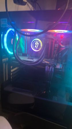 Pre built RGB Gaming PC Desktop Computer