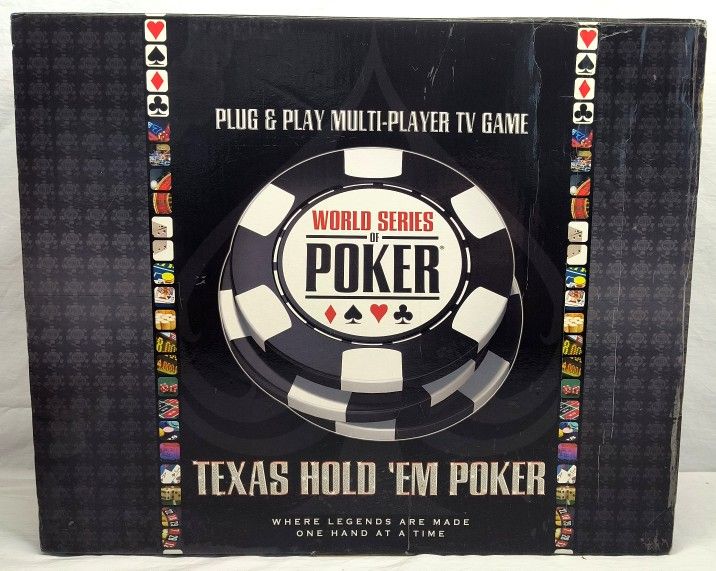 World Series Of Poker Texas Hold'em Plug & Play TV Game