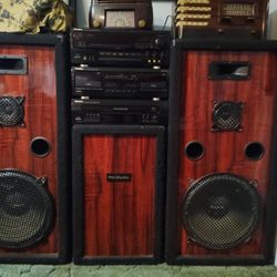 Vintage Techwood Stereo System 