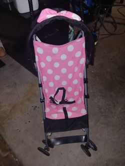 Pink Minnie Stroller