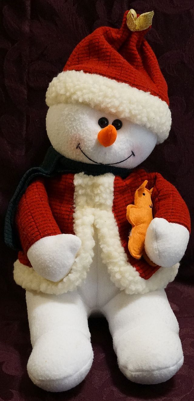 Christmas Snowman Stuffed Toy