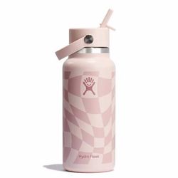 Hydroflask Checkered Wide Mouth 32oz