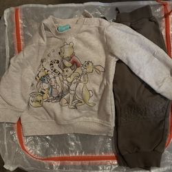 Winnie The Pooh Sweatshirt & Sweatpants - 18Mo