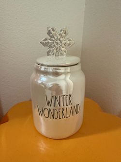 RAE DUNN WINTER WONDERLAND BABY CANISTER