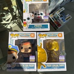 Funko Pop Finkoville Exclusive Complete Set