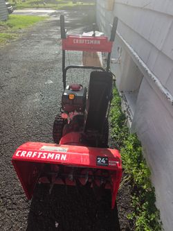 Craftsman 24-inch 208cc  SnowBlower