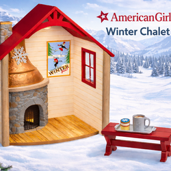 American Girl Doll Ice Chalet