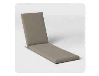 Two (2) - 78” x 24” outdoor chaise cushions