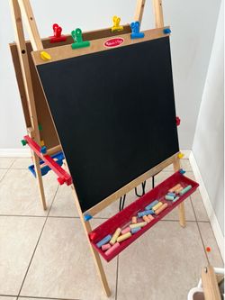 Kids mini wooden art board writing board