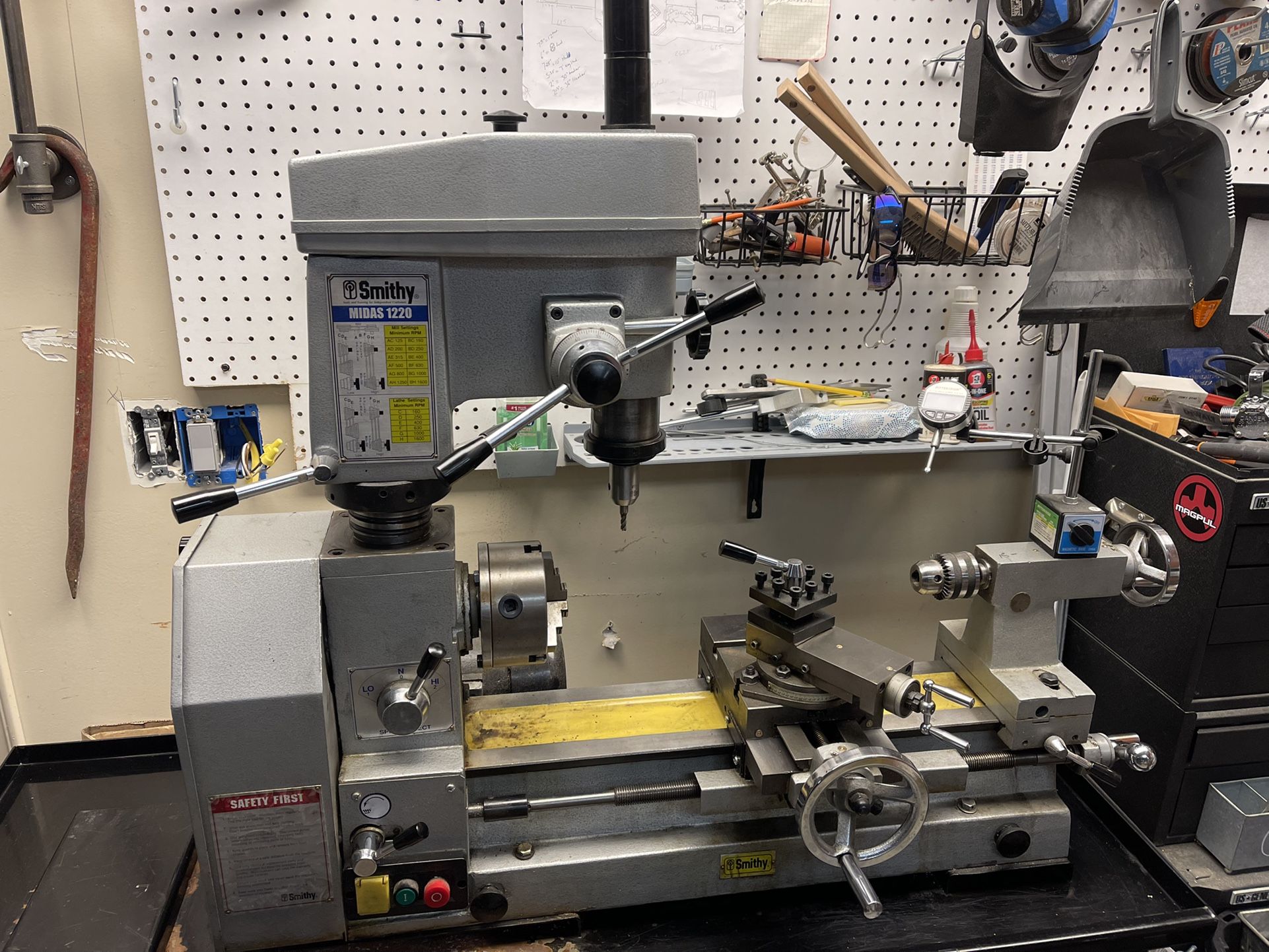 Smithy lathe/mill combo