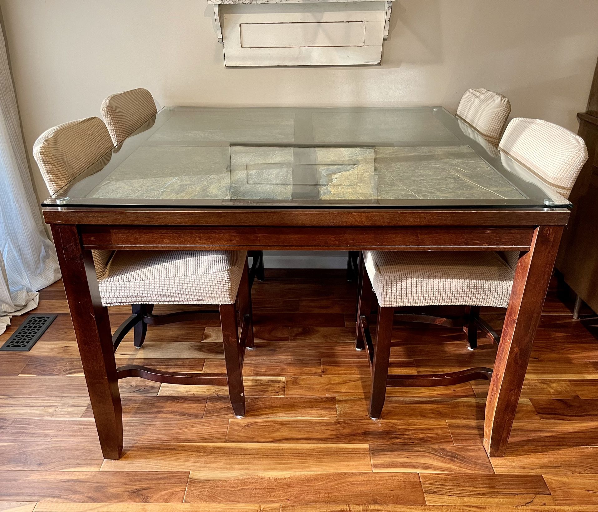 Dining Table And Free Chairs