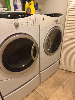 Washer and dryer