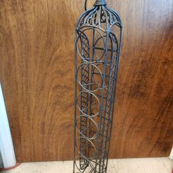 36" Metal Wine Rack