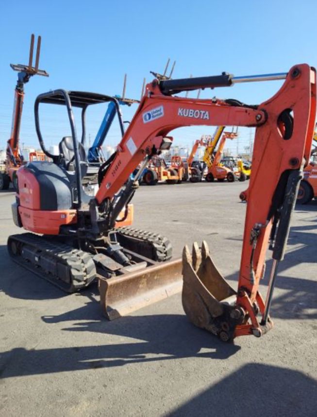 2018 Kubota KX033 6,800 # Pound Mini Excavator