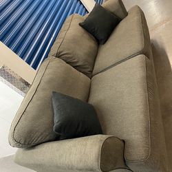 Modern Gray Couch (free delivery)