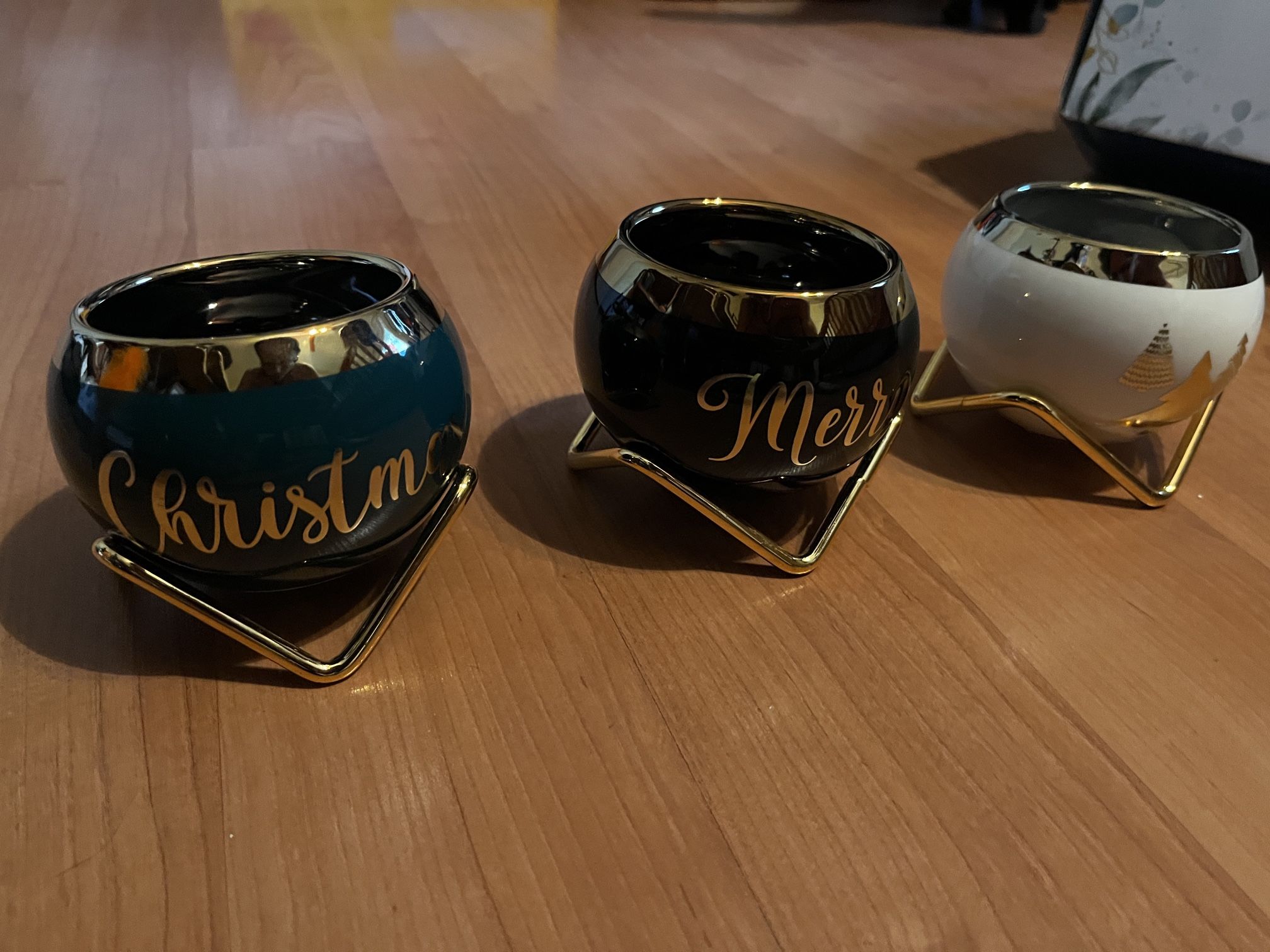 Christmas Decor Plant Pots