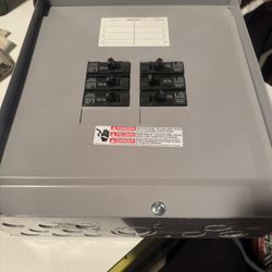 Electrical load Center - breaker box/panel - SIEMENS up to 8 breakers - W0816ML1125CU - Type 3 R-NEW