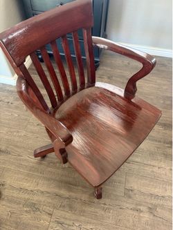 Antique H Krug Chair (Solid Wood)