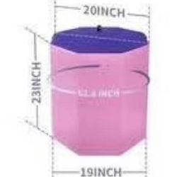 ✌️ Kangaroo Hoppers Gymnastics Octagon Tumble Mat / 19"x23" with Carrying Handles, Somersault Backbend Tumbling Trainer for Home Gym Exercise 