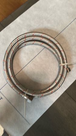 1/2 in. FIP x 1/2 in. FIP x 60 in. Braided Polymer Dishwasher Fridge Water Supply Line