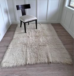 Handmade Flokati Rug