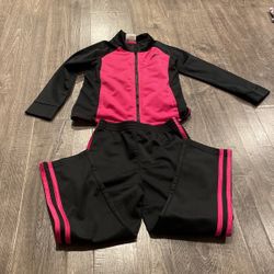 Adidas 2 Piece Tracksuit Size 4t
