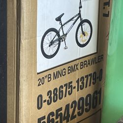 Mongoose Black BMX Brawler 20 inch