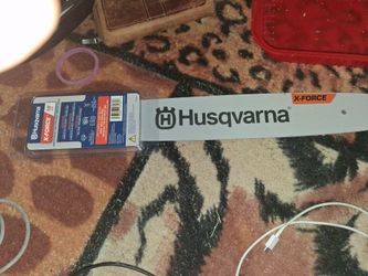 Husqurvana chainsaw bar