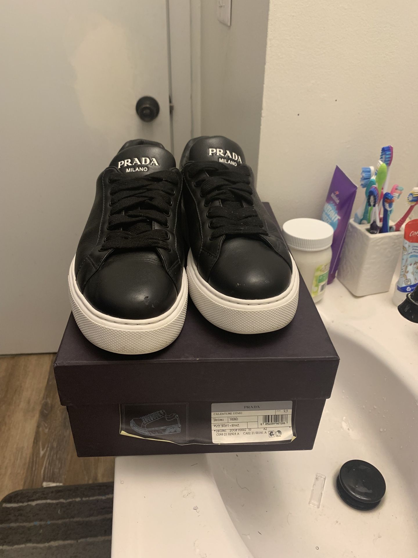 Men’s Balenciaga Track Sneaker US11&Prada Men’s Sneaker US9