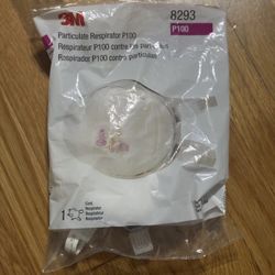 3M 8293 P100 Respirator Mask  2 Pack
