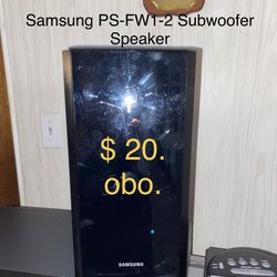 Samsung PS-FW1-2 Subwoofer Speaker System-Subwoofer Only