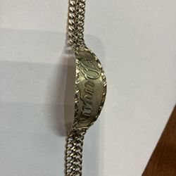 10k Gold Bracelet #110711-1 MJ