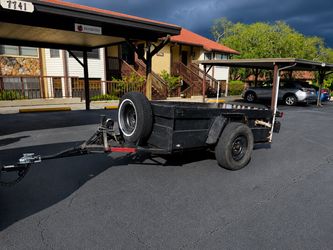 Utility Trailer with High Sides 8x5