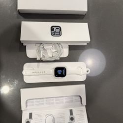 Apple Watch Series 10 GPS 46mm With White Band, Charger, And Original Packaging  