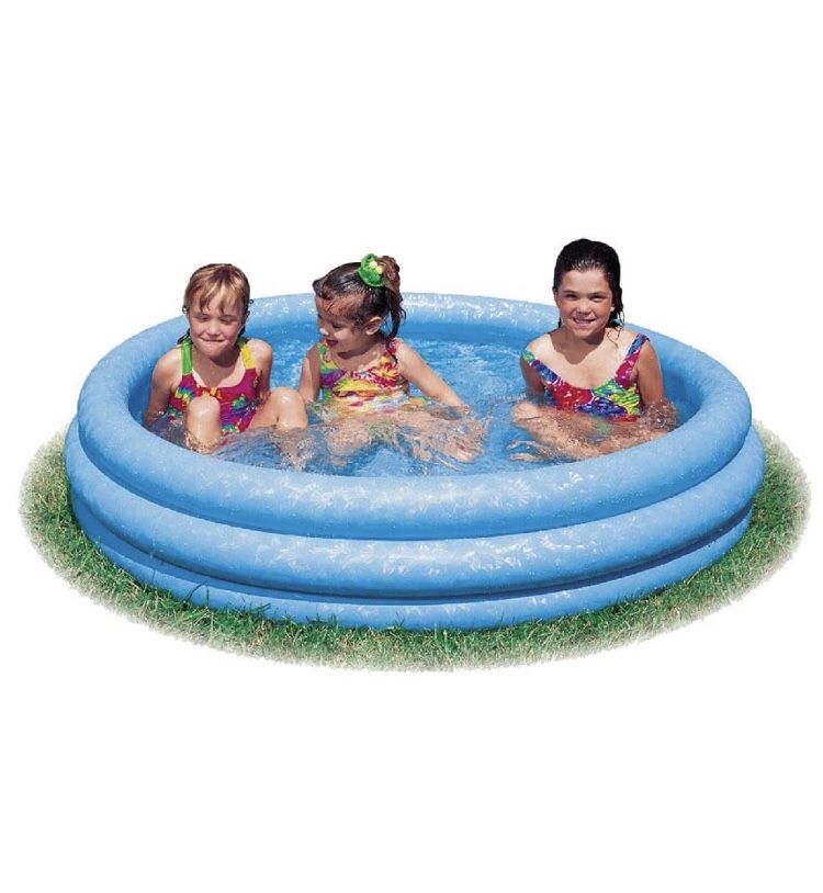 Blue Kids Outdoor Inflatable 58" Swimming Pool | 58426EP