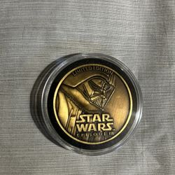 Starwars Limited Edition Coin