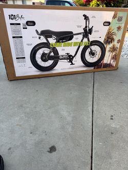 101 Bike Electric Fat Tire Ebike 750W 1200$ OBO