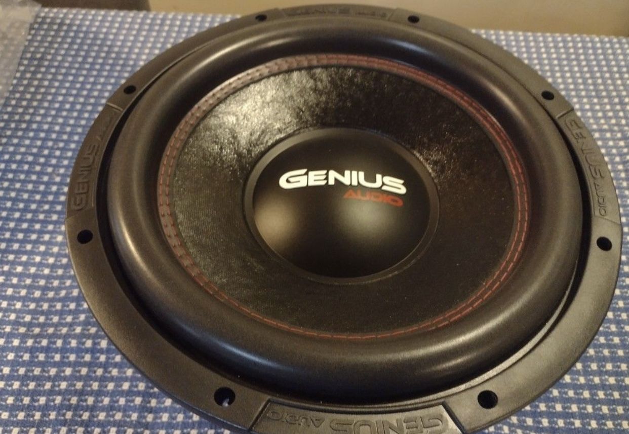 New 12" Genius Audio 1400w Max Power Nitro Series Subwoofer $150 each