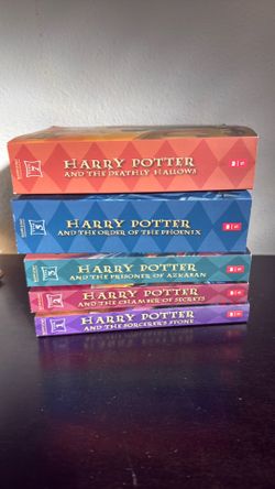 Harry Potter books 1,2,3,5,7
